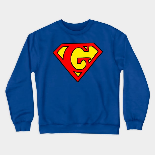 Super G - ma Crewneck Sweatshirt by atadrawing